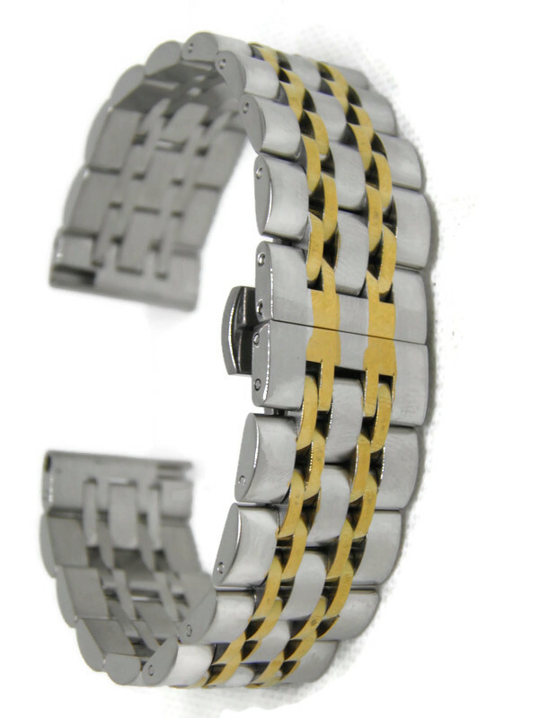Metal watch band