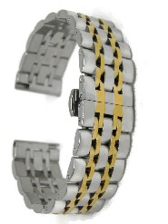 Metal watch band